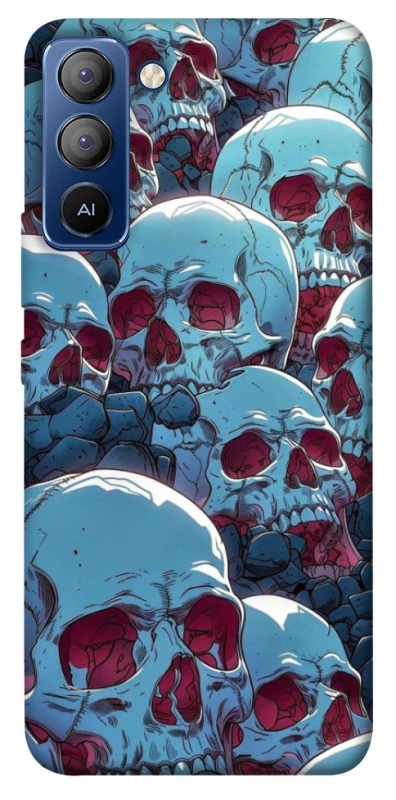 Чехол на TECNO Pop 5 LTE Skulls v2 фото 1 из 1