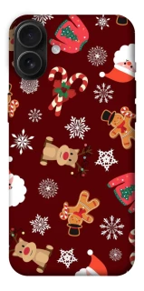 Чохол на Apple iPhone 16 Plus Новорічний v6 фото 1 з 1