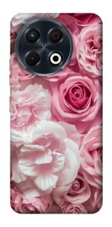 Чехол на TECNO Spark 30 Pro (KL7) Розовые цветы фото 1 из 1