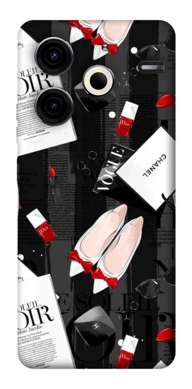 Чехол на TECNO Pova 6 Neo (LI6) Fashion collage ver.4 фото 1 из 1