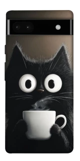 Чехол на Google Pixel 6a morning cat фото 1 из 1