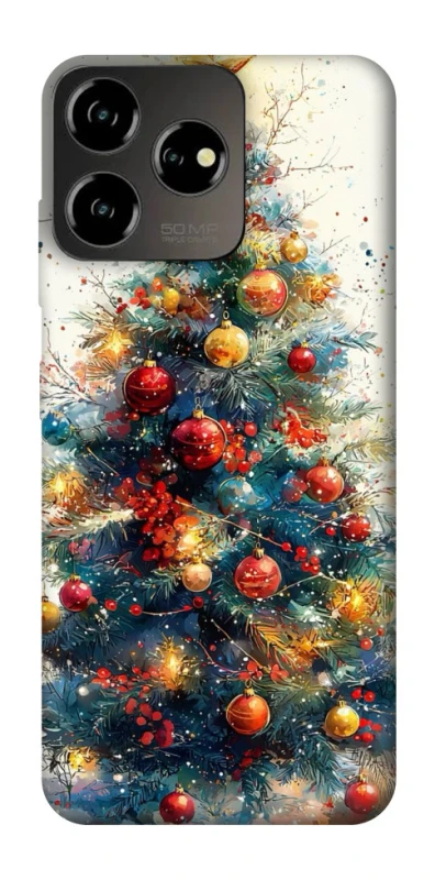 Чехол на ZTE Blade V50 Design 4G Новогодний v36 фото 1 из 1