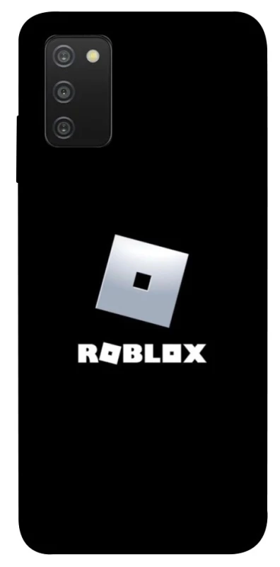 Чохол на Samsung Galaxy A03s Roblox logo black фото 1 з 1