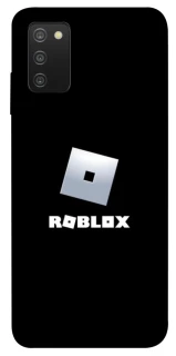 Чехол на Samsung Galaxy A03s Roblox logo black фото 1 из 1
