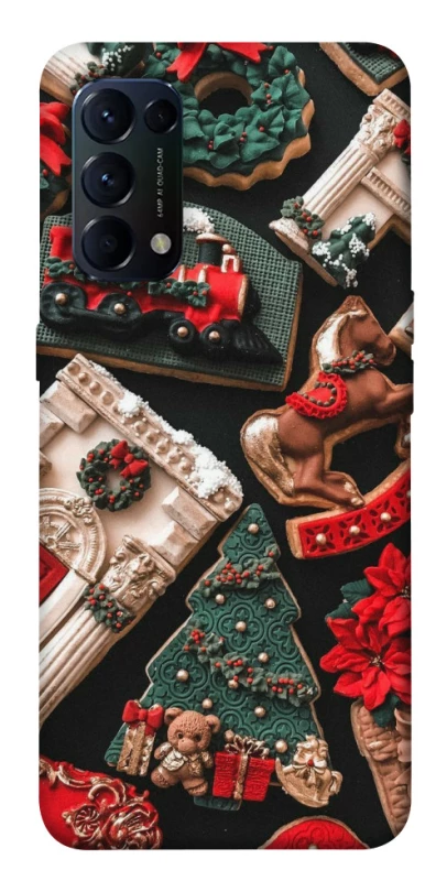 Чохол на Oppo Reno 5 4G Новорічний v20 фото 1 з 1