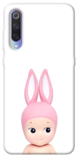 Чохол на Xiaomi Mi 9 Minimal Bunny Peek фото 1 з 1