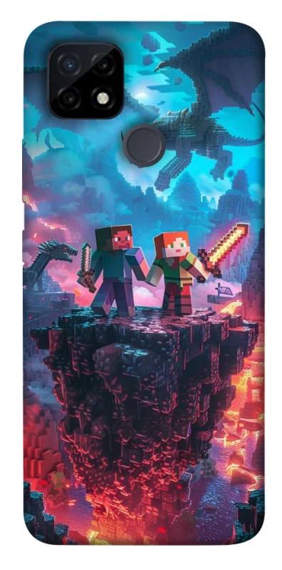 Чохол на Realme C12 Minecraft v3 фото 1 з 1