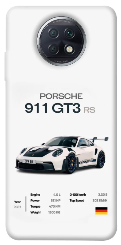 Чохол на Xiaomi Redmi Note 9 5G / Note 9T Porsche 911 GT3 фото 1 з 1