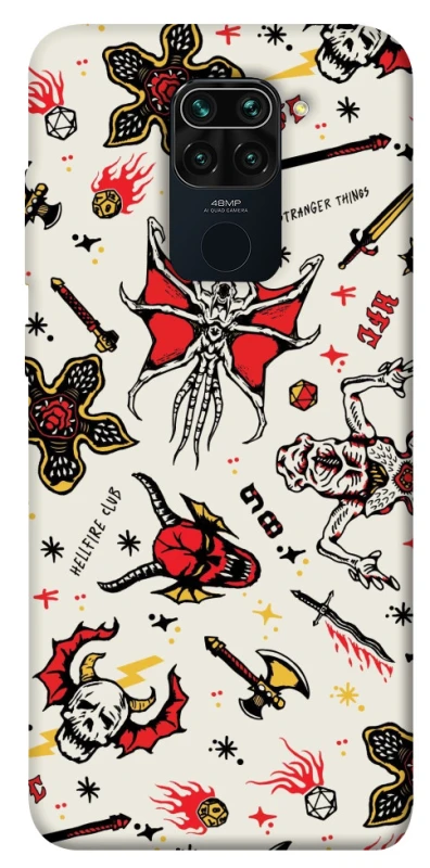Чохол на Xiaomi Redmi Note 9 / Redmi 10X Stranger Things ver.2 фото 1 з 1