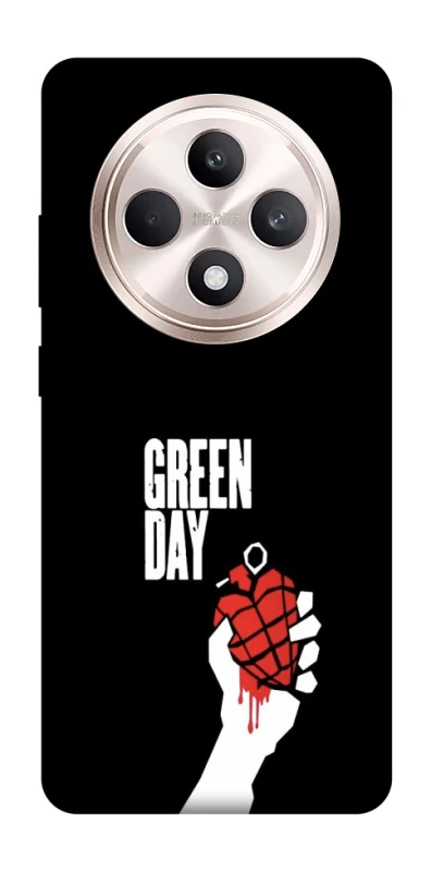 Чехол на Oppo Reno 12 F 4G/5G Green Day logo фото 1 из 1