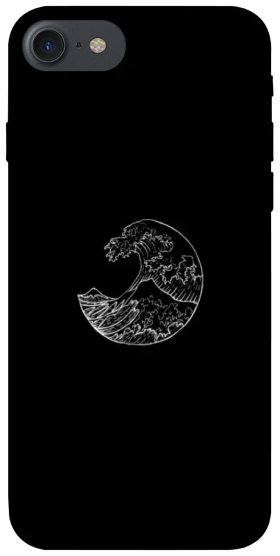 Чохол на Apple iPhone 7 / 8 (4.7") Black tsunami фото 1 з 1
