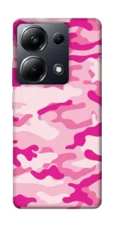 Чехол на Xiaomi Poco M6 Pro 4G camouflage pink фото 1 из 1