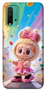 Чохол на Xiaomi Redmi Note 9 4G / Redmi 9 Power Labubu rainbow фото 1 з 1