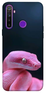 Чохол на Realme 5 Рожева змія фото 1 з 1