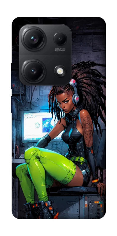 Чехол на Xiaomi Redmi Note 14S Cyber girl фото 1 из 1