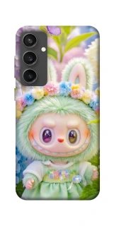 Чехол на Samsung Galaxy S24 FE Labubu & Flowers ver.2 фото 1 из 1