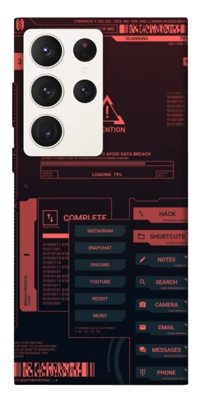 Чохол на Samsung Galaxy S23 Ultra Attention фото 1 з 1