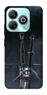 Чохол на ZTE Blade A75 4G Мечі Ведьмака фото 1 з 1