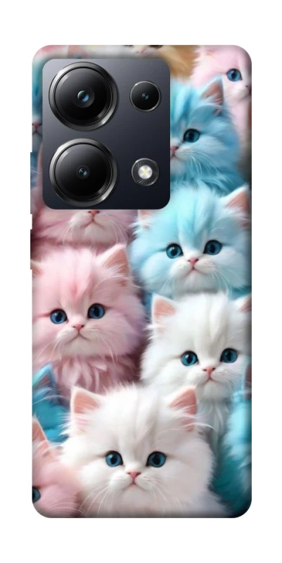 Чохол на Xiaomi Poco M6 Pro 4G Kittie Love фото 1 з 1