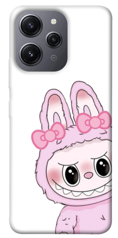 Чохол на Xiaomi Redmi 12 Labubu White фото 1 з 1