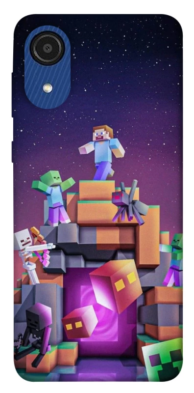 Чехол на Samsung Galaxy A03 Core Minecraft aesthetics фото 1 из 1
