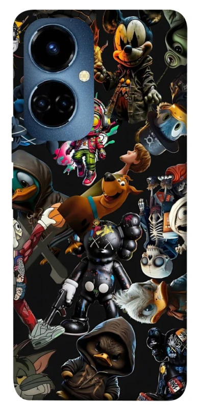 Чохол на TECNO Camon 19 Pro Cartoons фото 1 з 1