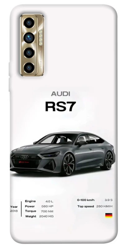 Чохол на TECNO Camon 17P Audi RS7 фото 1 з 1