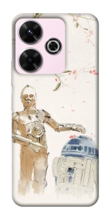 Чохол на Xiaomi Redmi 13 4G Star Wars robots фото 1 з 1