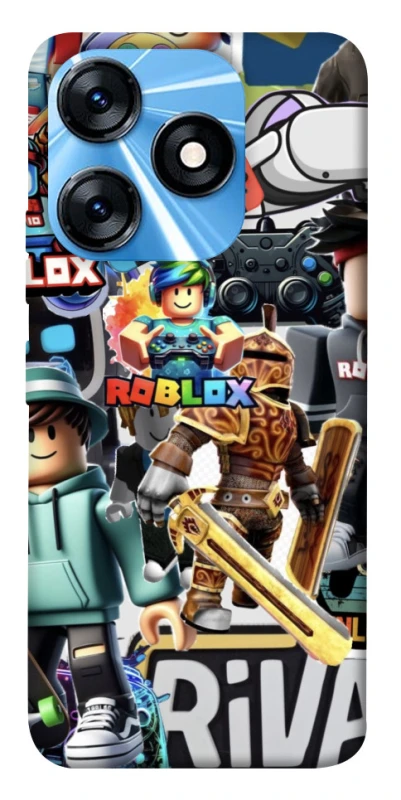Чохол на TECNO Spark 10 Roblox collage ver.1 фото 1 з 1