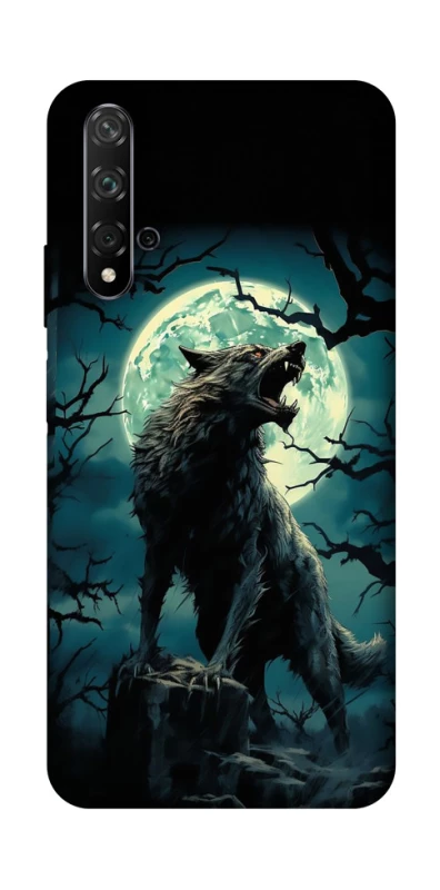 Чохол на Huawei Honor 20 / Nova 5T Вовк під місяцем фото 1 з 1