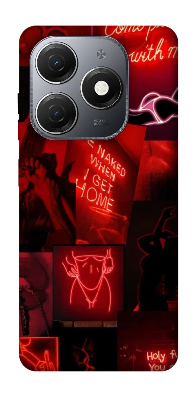 Чохол на TECNO Spark 20 Hot collage фото 1 з 1