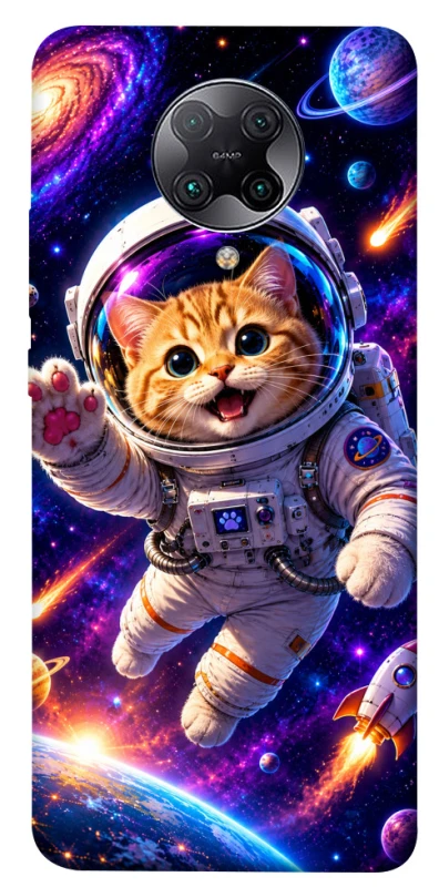 Чохол на Xiaomi Redmi K30 Pro / Poco F2 Pro Space Cat фото 1 з 1