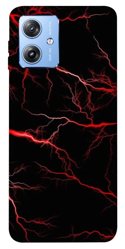 Чохол на Motorola Moto G84 Червона молнія фото 1 з 1