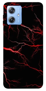 Чехол на Motorola Moto G84 Красная молния фото 1 из 1