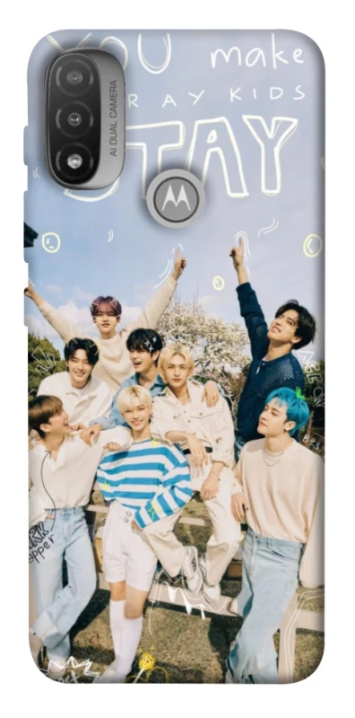 Чохол на Motorola Moto E20 Stray Kids One Team фото 1 з 1