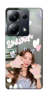 Чохол на Xiaomi Poco M6 Pro 4G Sakura - LE SSERAFIM фото 1 з 1