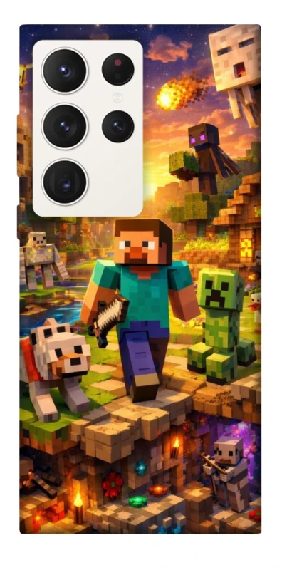 Чохол на Samsung Galaxy S23 Ultra Minecraft v6 фото 1 з 1