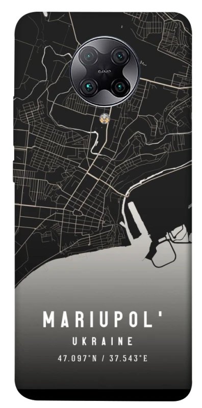 Чохол на Xiaomi Redmi K30 Pro / Poco F2 Pro Mariupol map фото 1 з 1