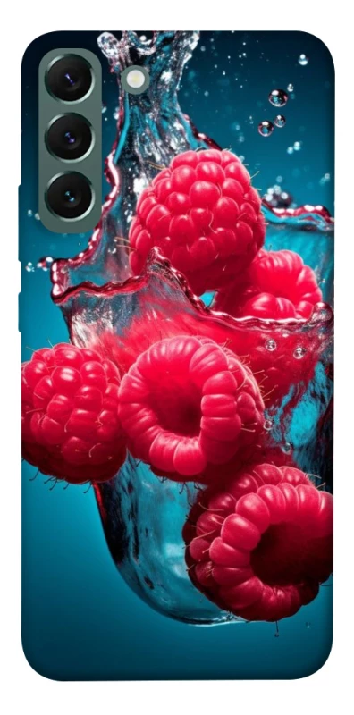 Чохол на Samsung Galaxy S22+ Малинка у воді фото 1 з 1