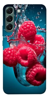 Чохол на Samsung Galaxy S22+ Малинка у воді фото 1 з 1