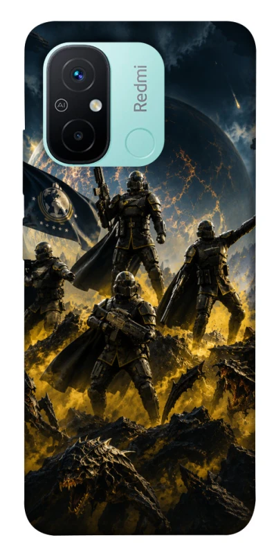 Чохол на Xiaomi Redmi 12C / Poco C55 HELLDIVERS фото 1 з 1