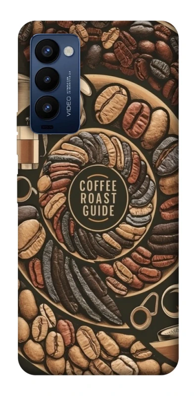 Чохол на TECNO Camon 18 Pro Coffee roast guide фото 1 з 1
