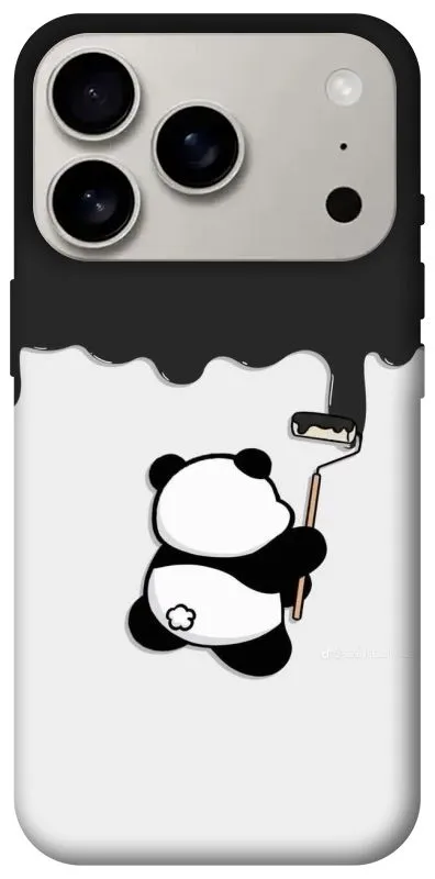 Чехол на Apple iPhone 18 Pro Panda painter фото 1 из 2