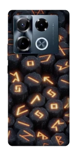Чехол на Infinix Note 40 Pro 4G Огненые руны фото 1 из 1