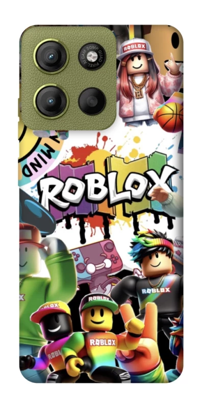 Чохол на Motorola Moto G15 4G Roblox Characters Collage фото 1 з 1