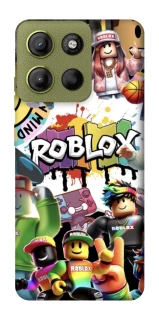 Чохол на Motorola Moto G15 4G Roblox Characters Collage фото 1 з 1