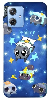 Чехол на Motorola Moto G84 Pebble kitten stars фото 1 из 1