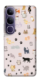 Чохол на Vivo Y300 Cat style ver.1 фото 1 з 1