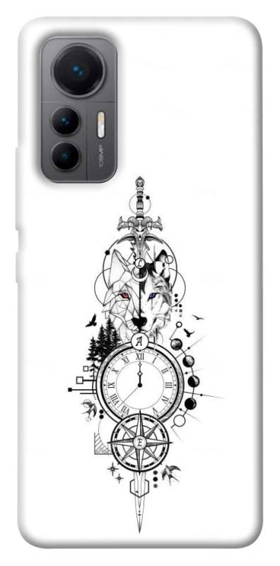 Чехол на Xiaomi 12 Lite Tattoo ver.8 фото 1 из 1