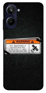 Чохол на Realme 10 4G Warning фото 1 з 1